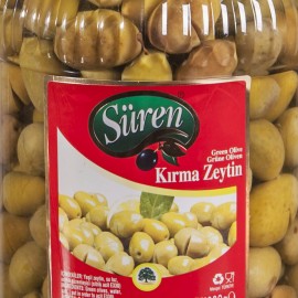 2 Kg.Jumbo  Kırma Yeşil Zeytin